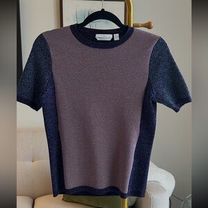 Hugo Boss metallic merino sweater